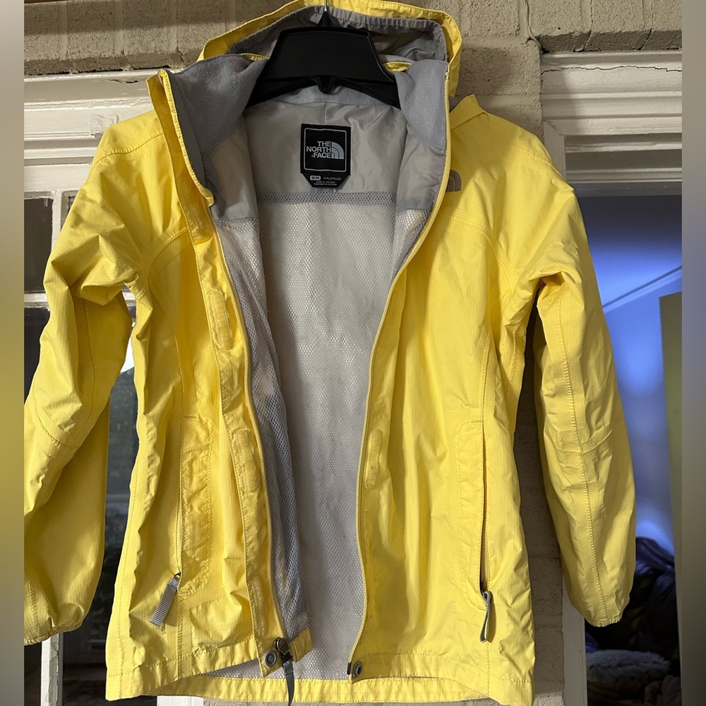 The North Face Kids Yellow Raincoat